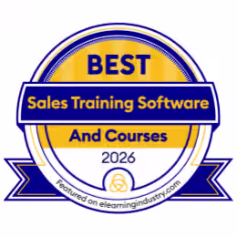 2026 Best Sales Training Software and Courses- Featured on elearningindustry.com