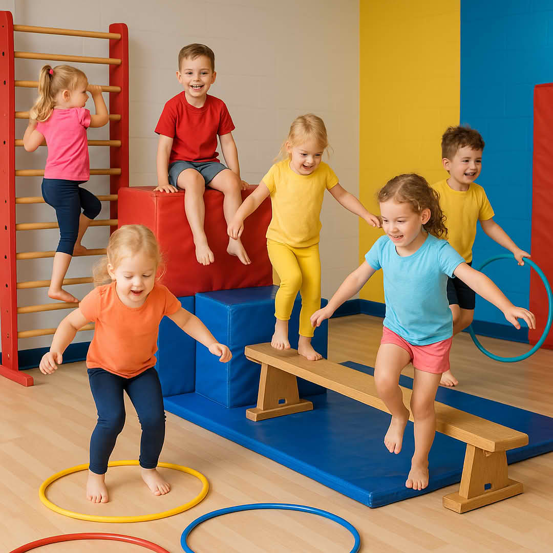 Barnegym på Sand skole