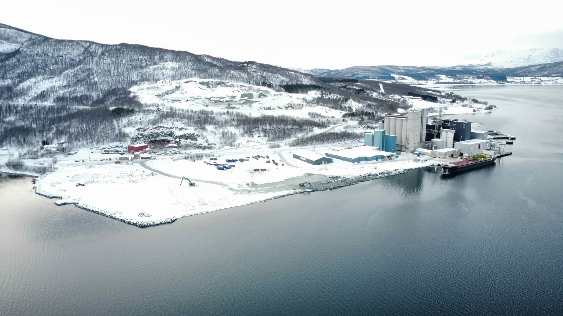 Bergneset havn bygges ut med ny kai og mer næringsareal