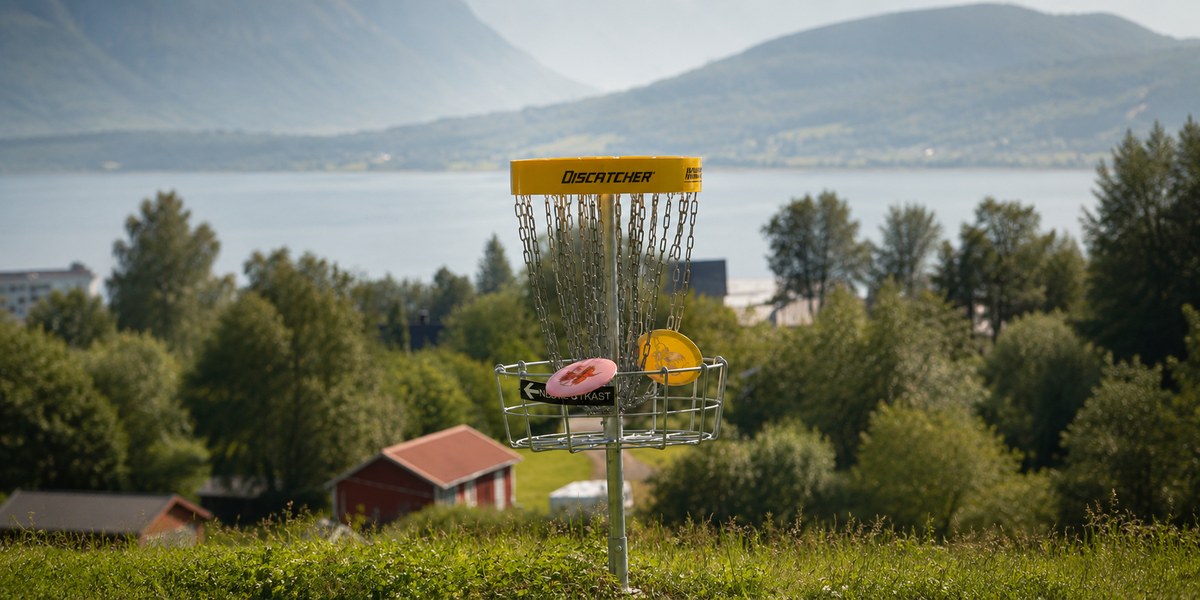 Arctic Disc Golf Park på Storsteinnes