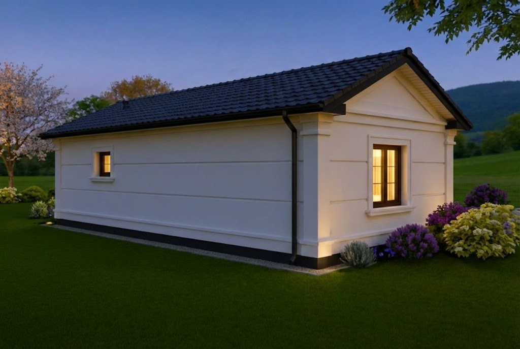 Naša tipska montažna kuća ugao 2