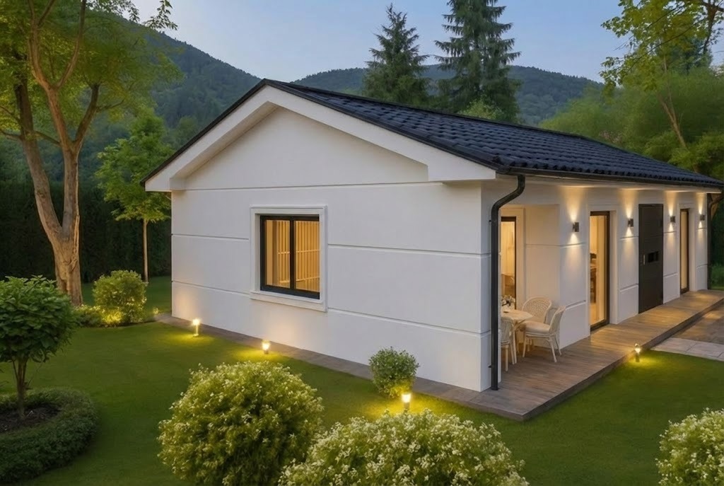 Naša tipska montažna kuća ugao 3