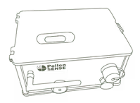 Outline of an APS400 Particle Sensor