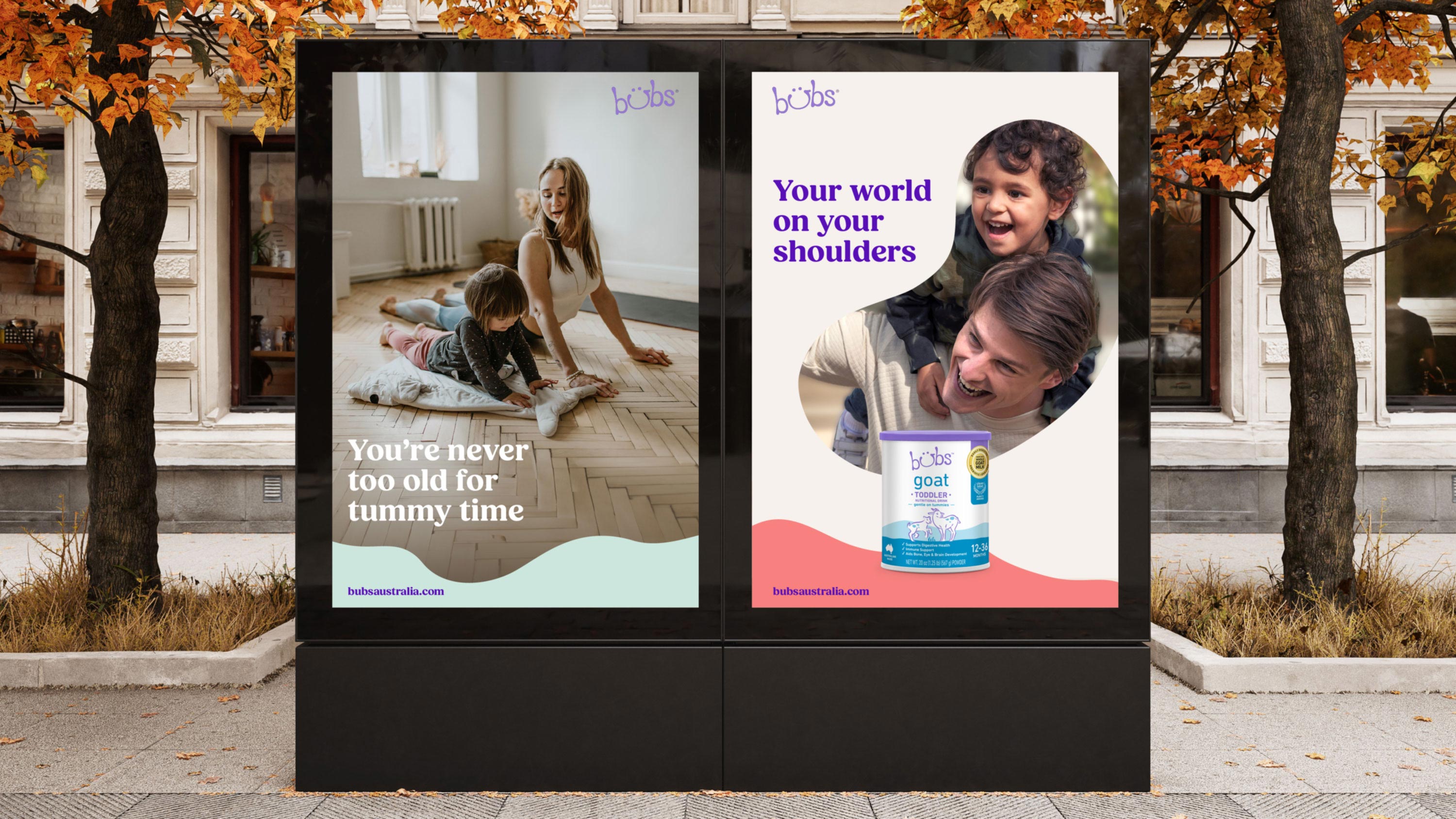 OOH campaign posters