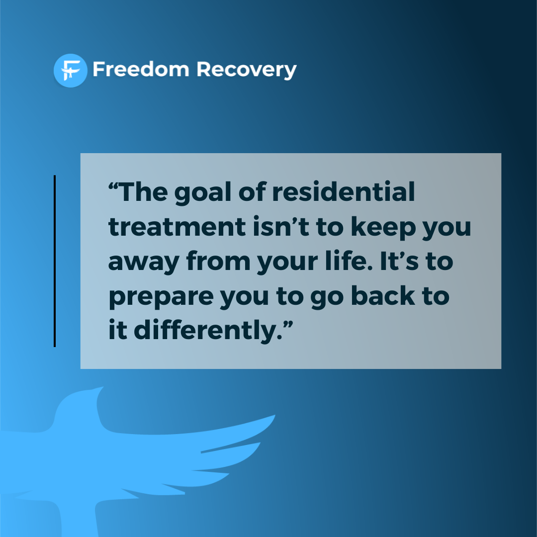Graphic emphasizing that inpatient rehab Idaho prepares people to return to daily life with healthier coping skills, stronger support, and lasting recovery tools