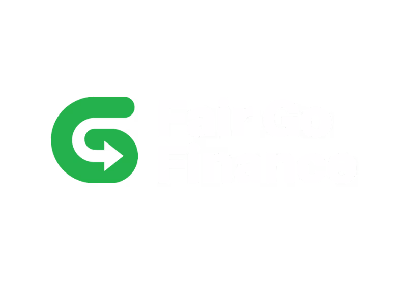 Fair Go Finance logo with a green stylized G and white text on a black background.