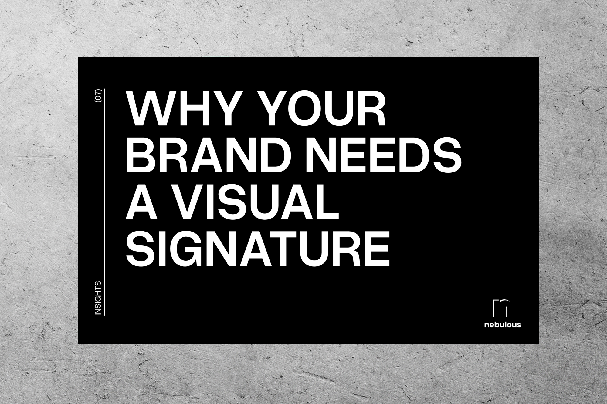 Why Your Brand Needs a Visual Signature