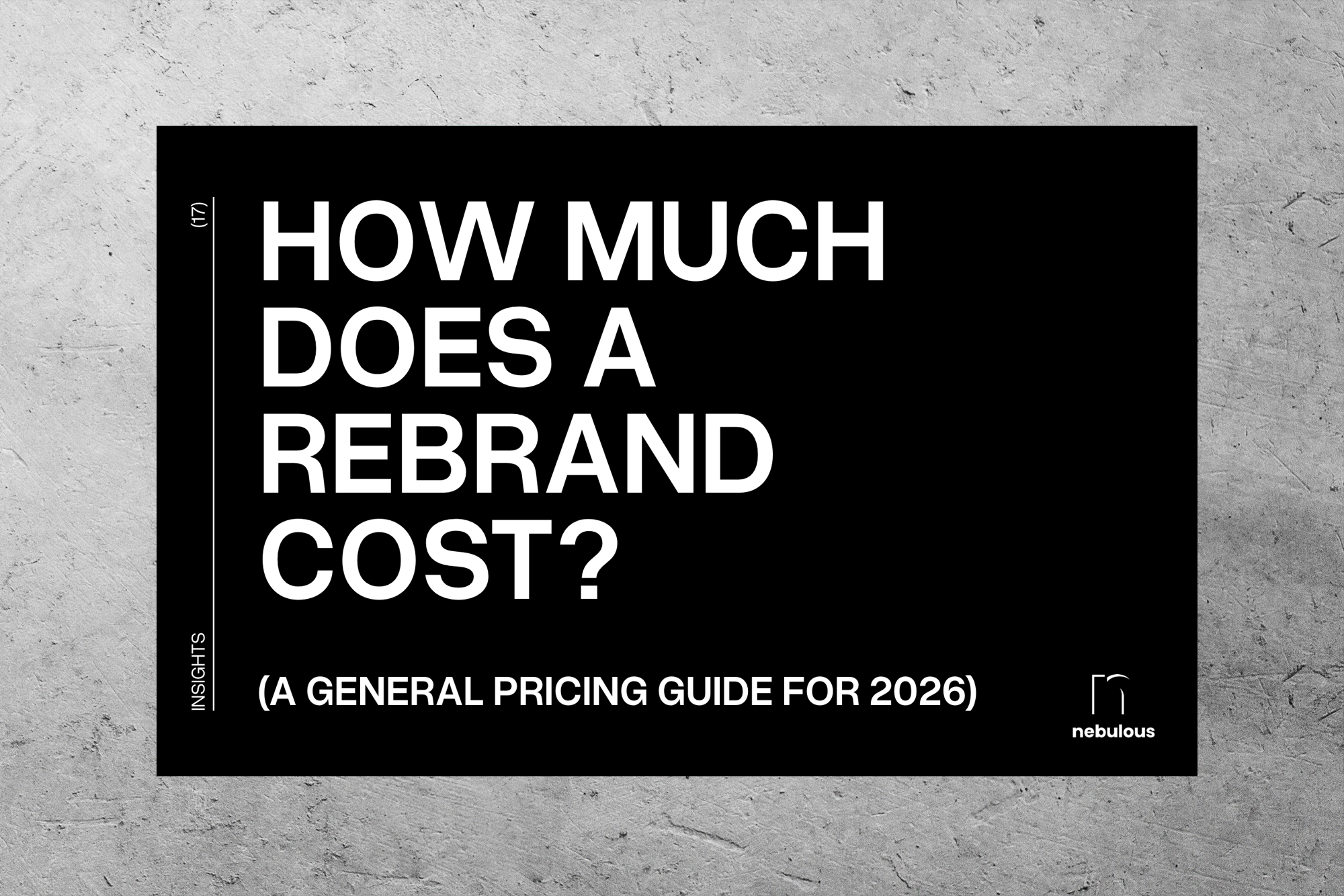 How Much Does a Rebrand Cost?