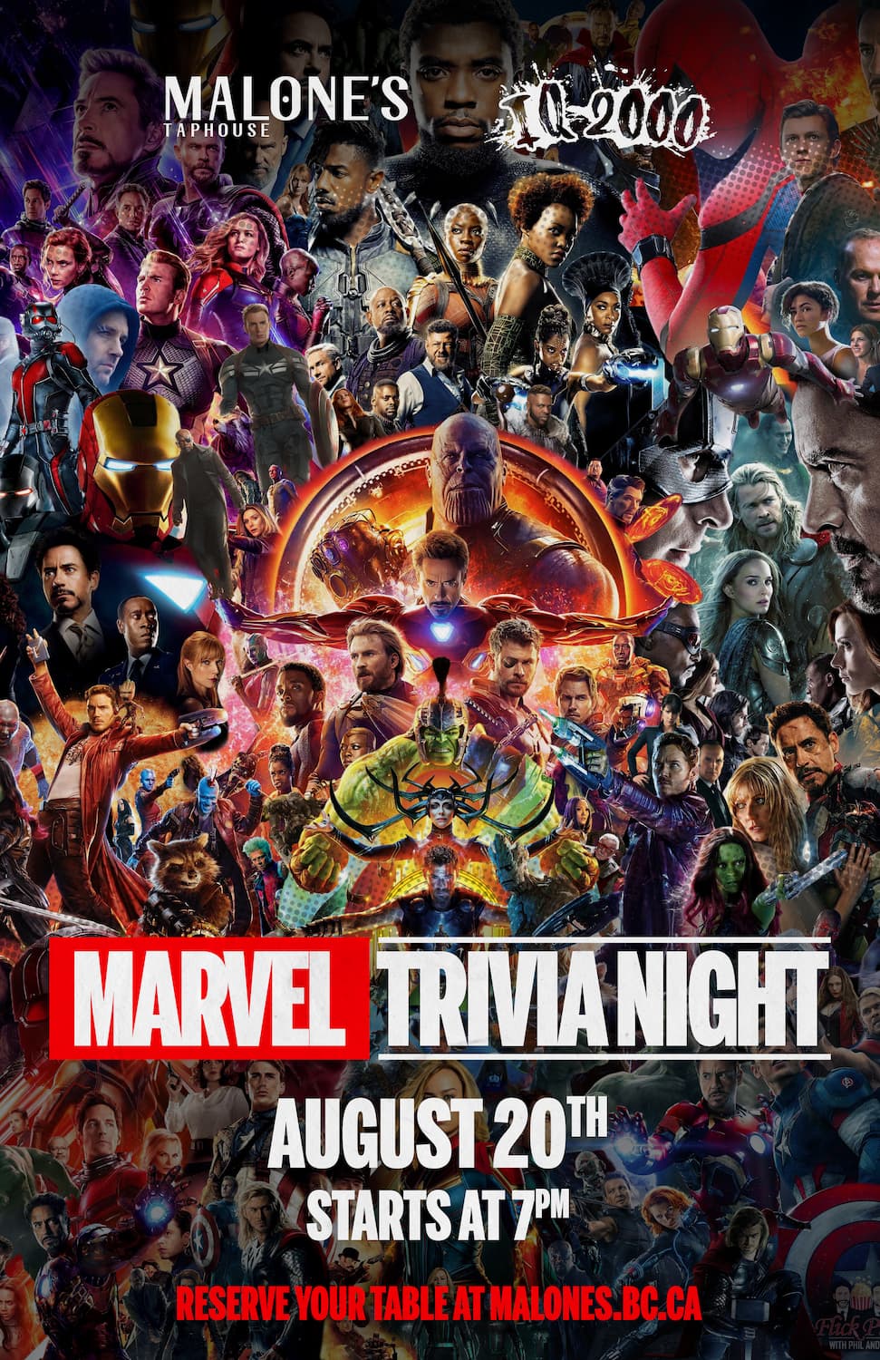 Marvel Trivia Night