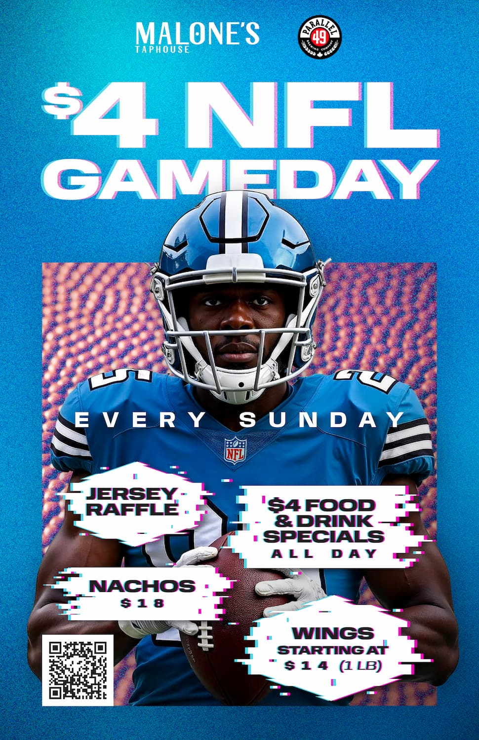 $4 NFL Gameday