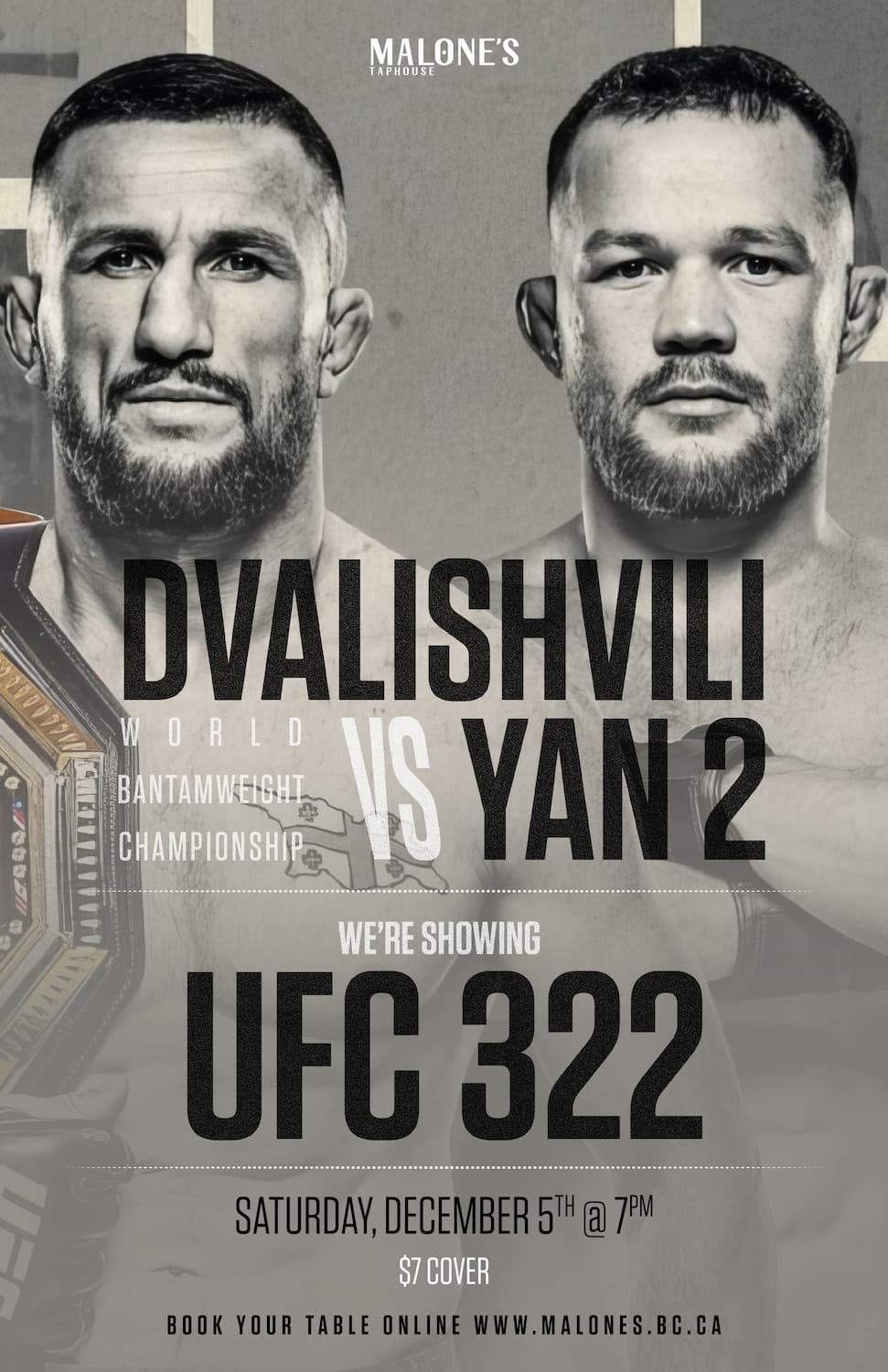 UFC 323: Dvalishvili vs Yan 2