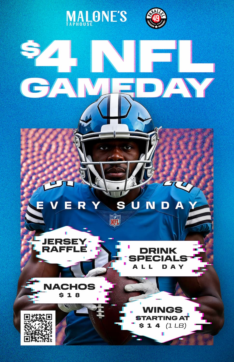 $4 NFL Gameday