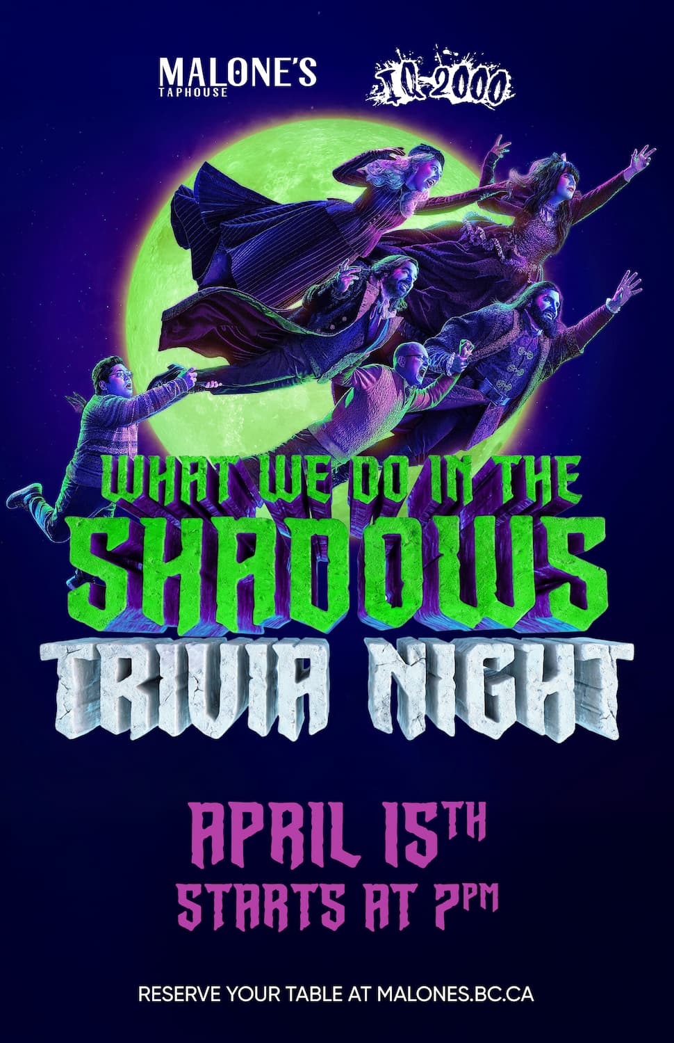 What We Do In The Shadows Trivia Night