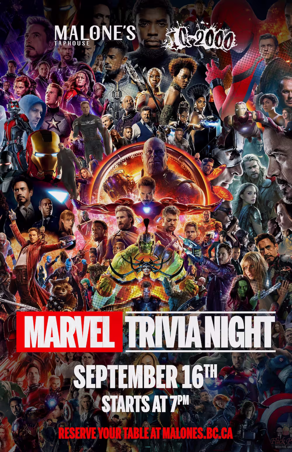 Marvel Trivia Night