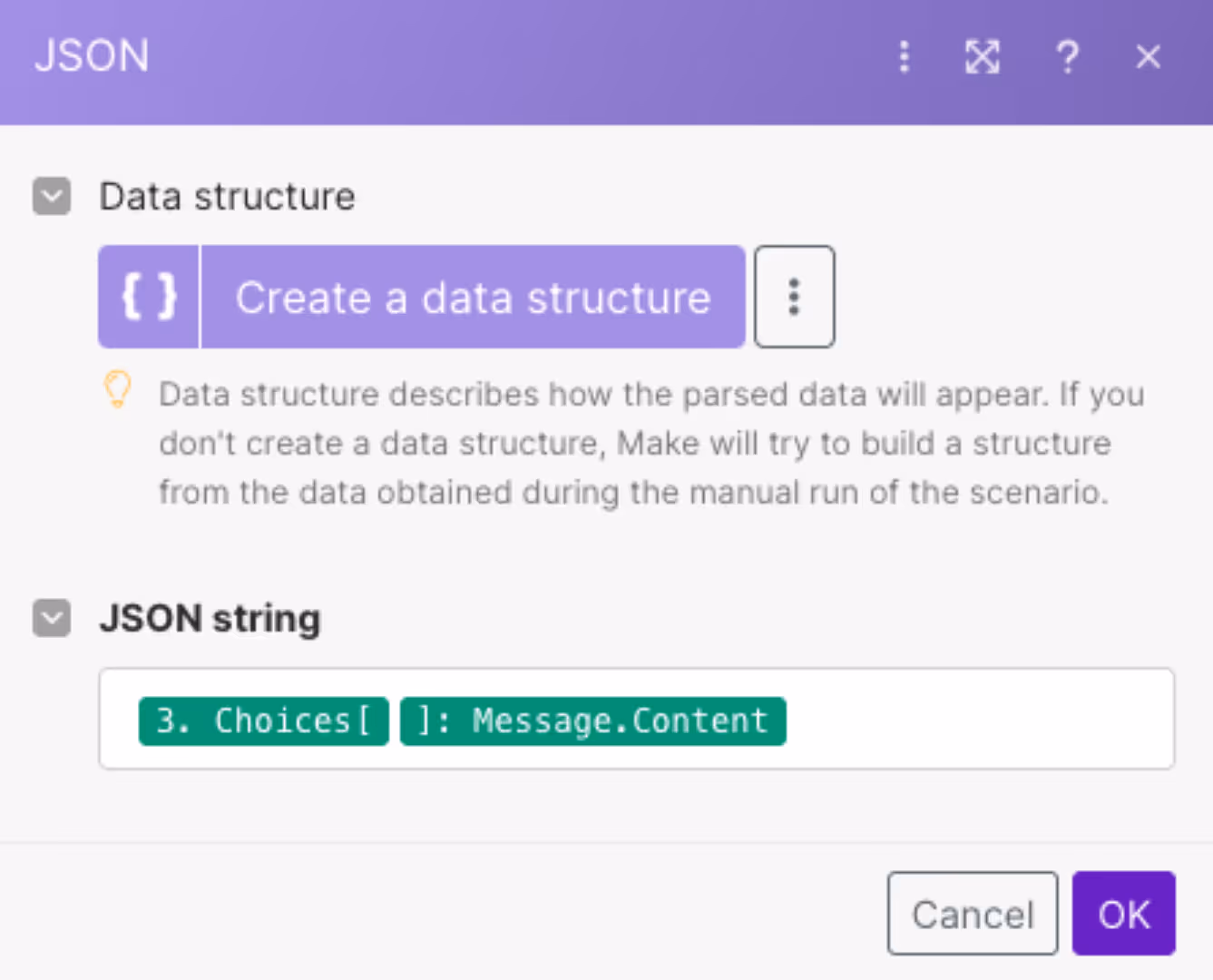 json