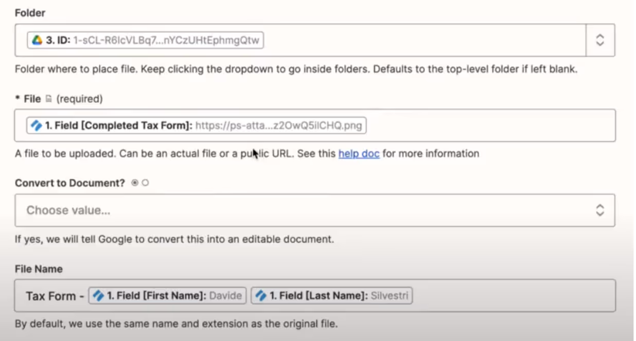 Upload Tax Form-action