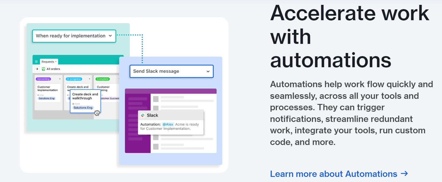 Airtable accelerates work with automations