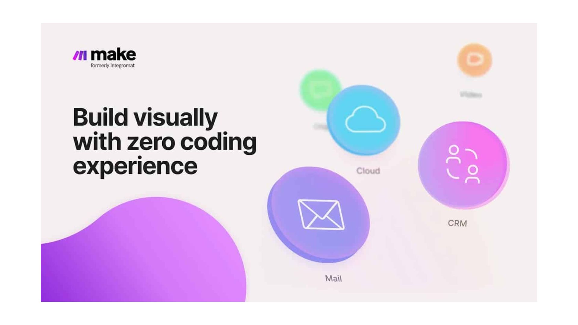 Make for build a visual automation with zero coding experience