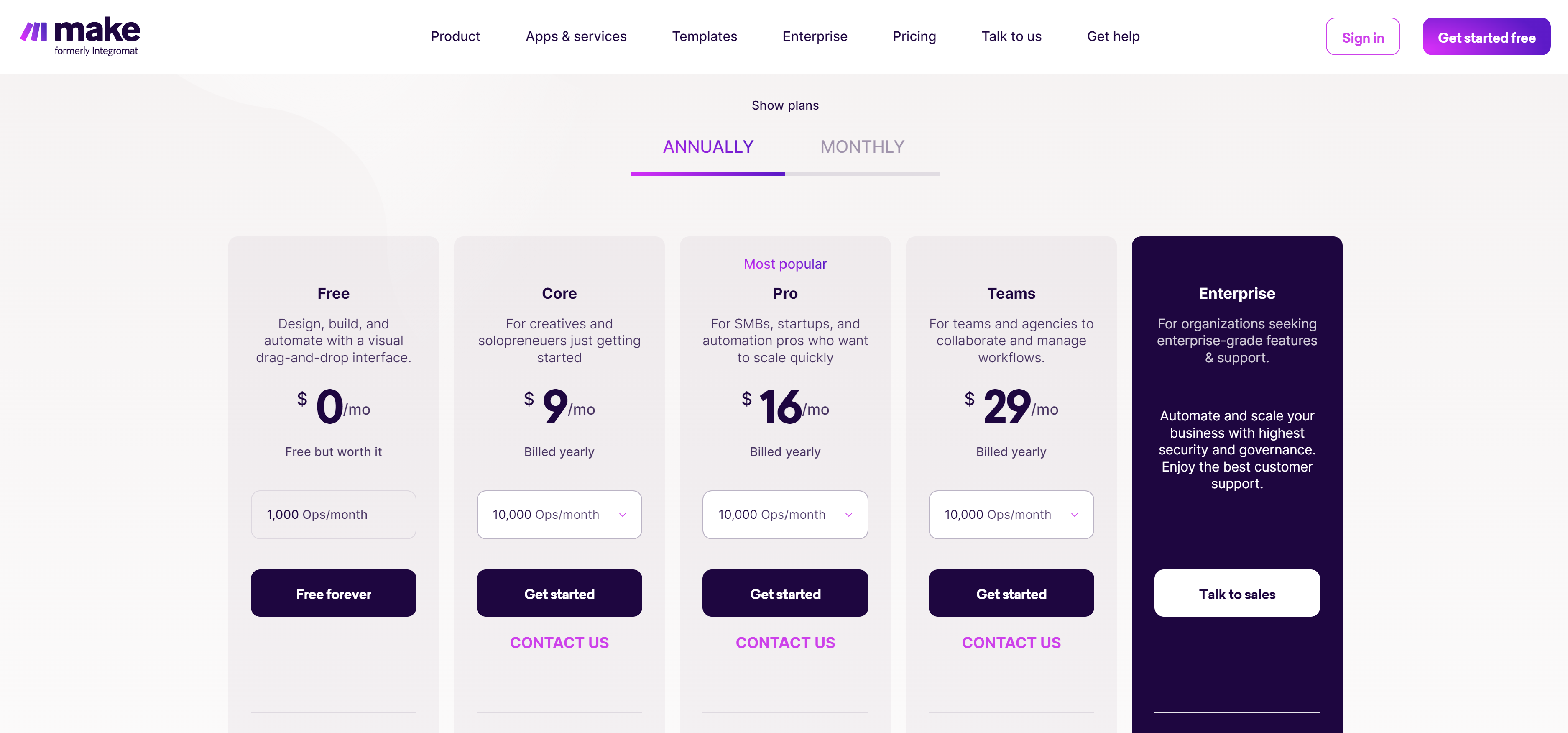 Make Pricing