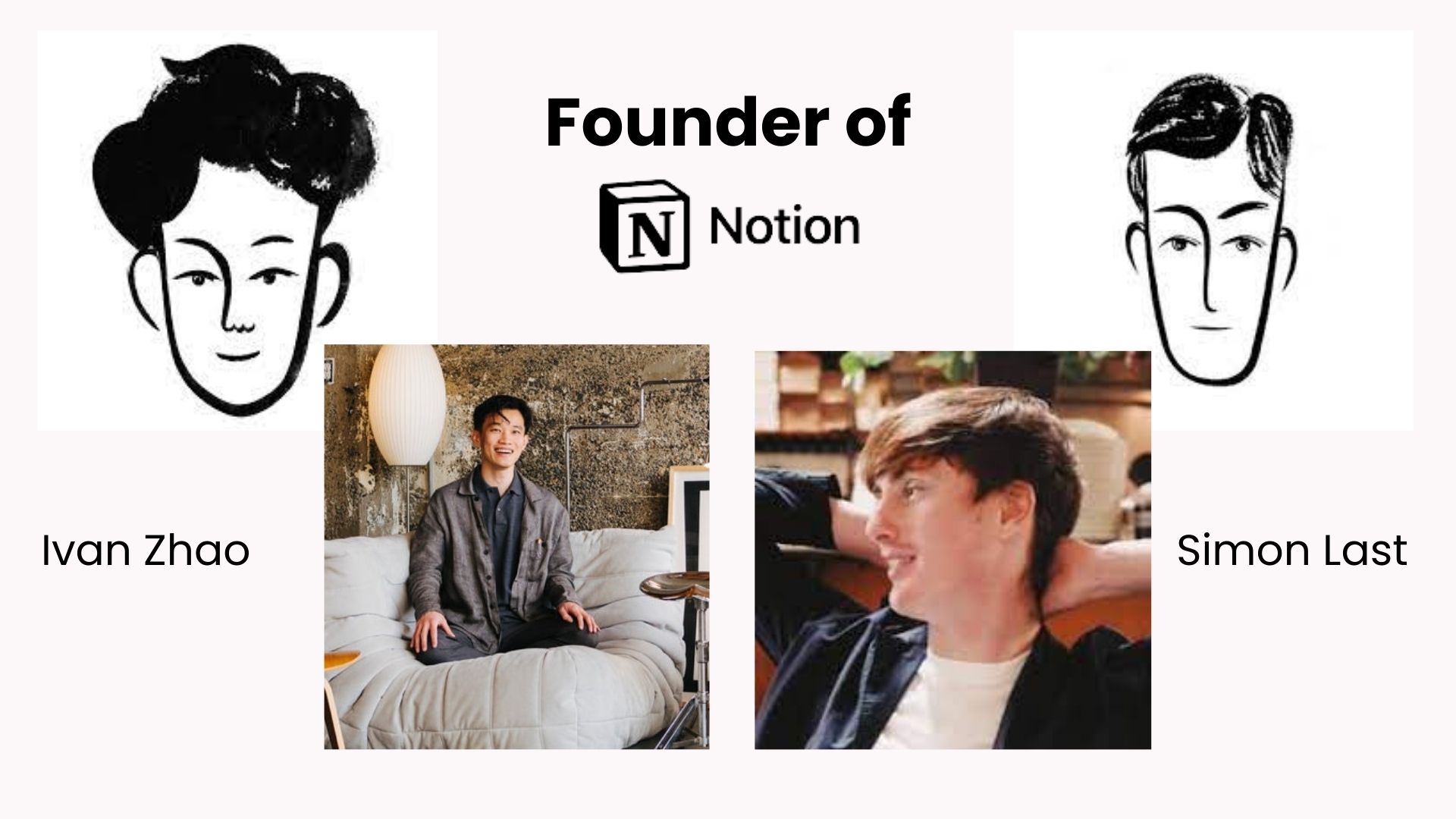 Founders of Notion: Ivan Zhao and Simon Last