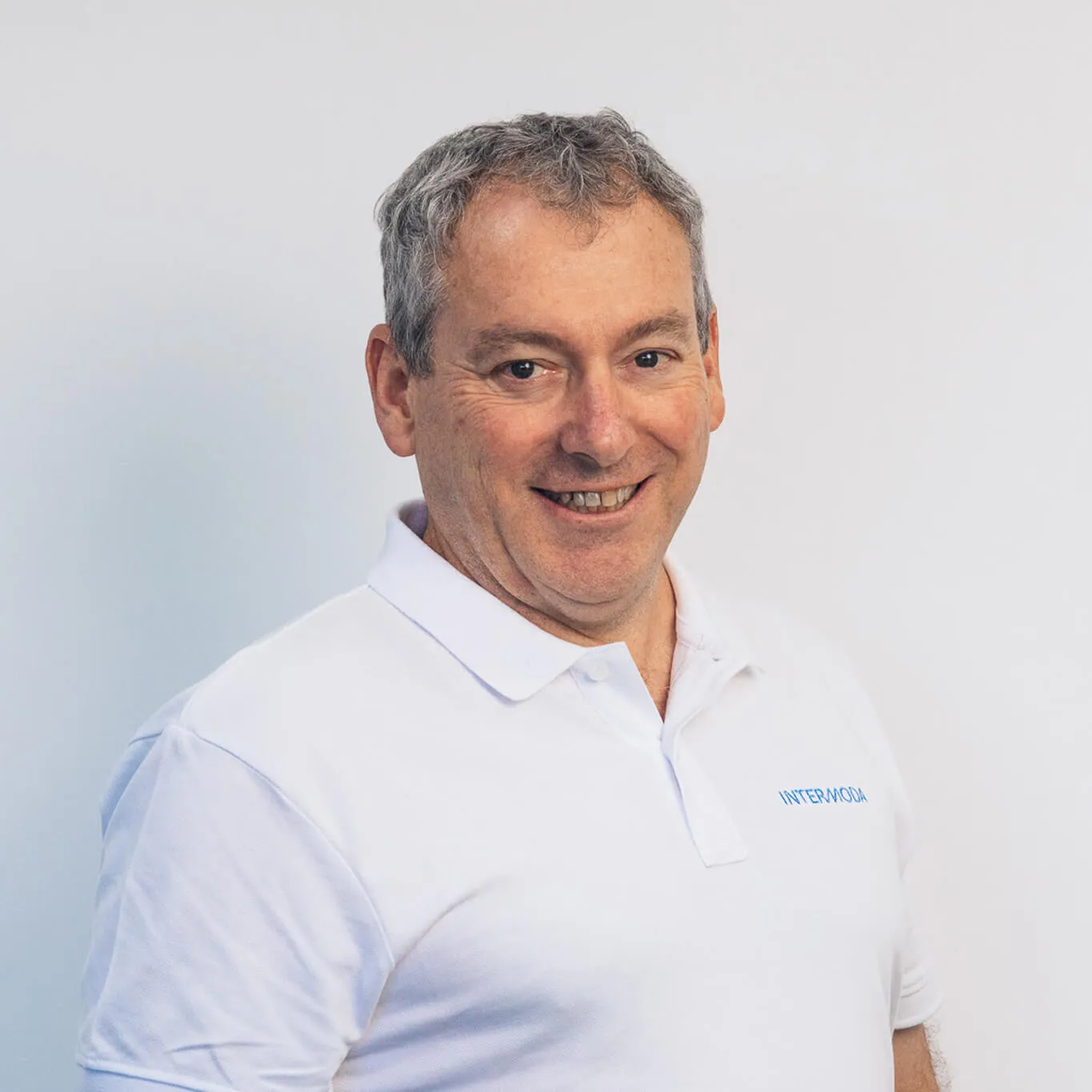 Walter Weber wearing Intermoda shirt, Product Director and netBI Founder