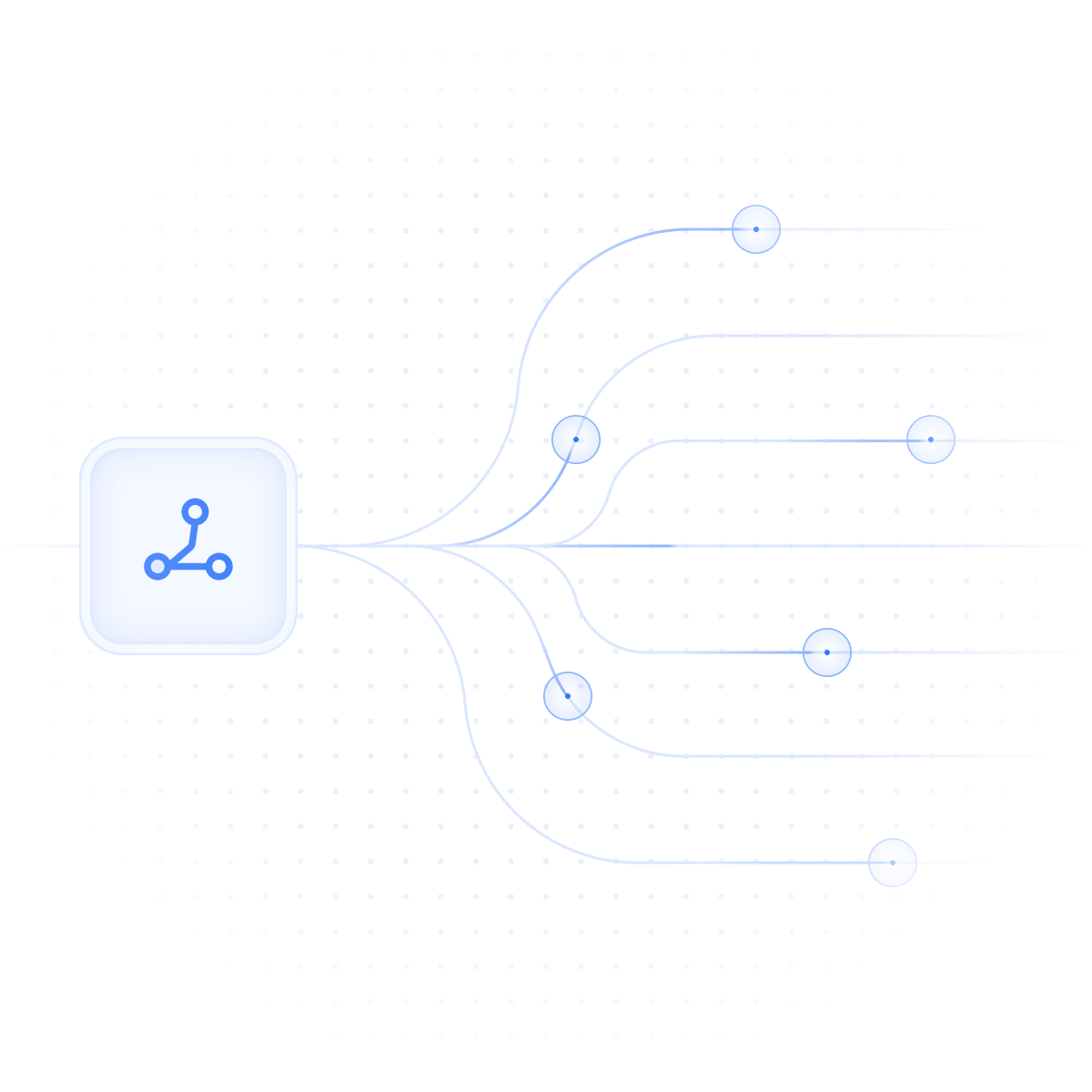 Flow diagram illustration representing connected driver navigation and performance data