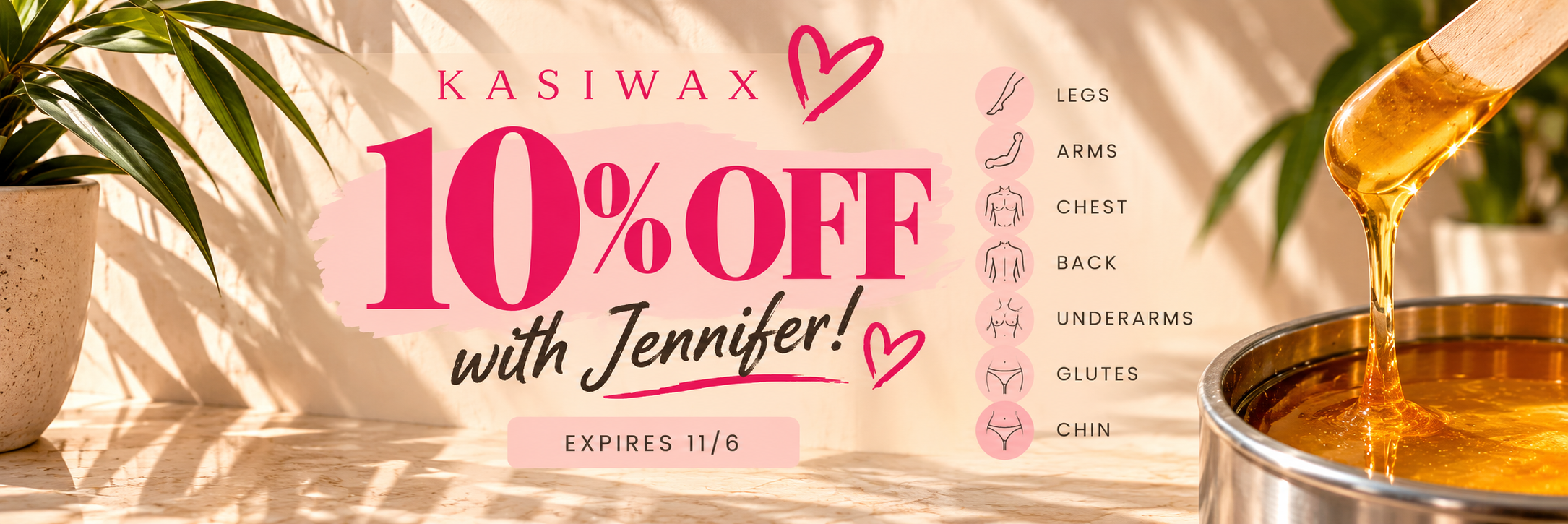 10% off with Jennifer