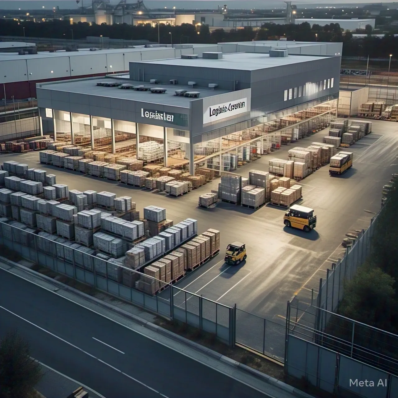 Modern warehousing facility in Greater Noida region, highlighting the logistics trend in commercial real estate.
