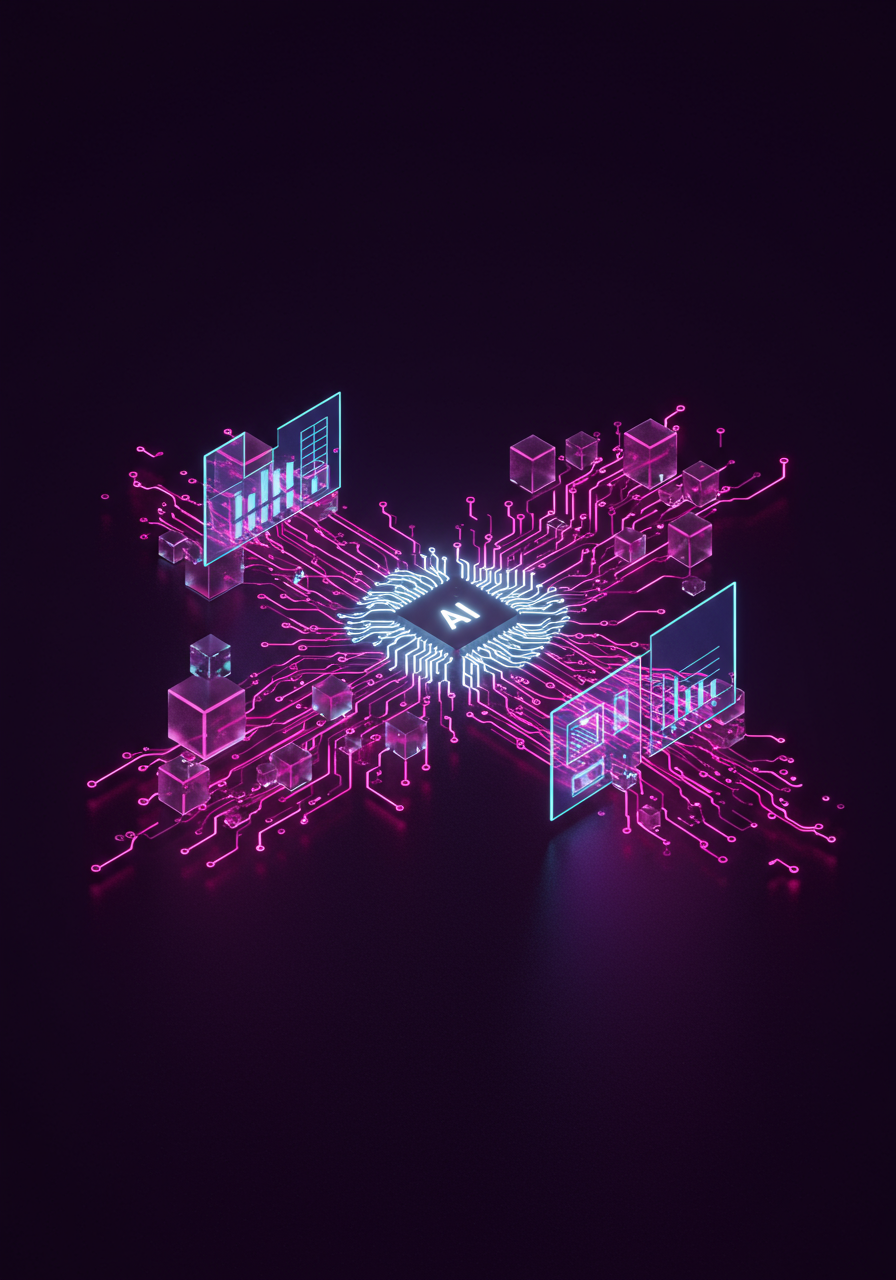 Image de IA + Notion : automatiser la prise de notes intelligente