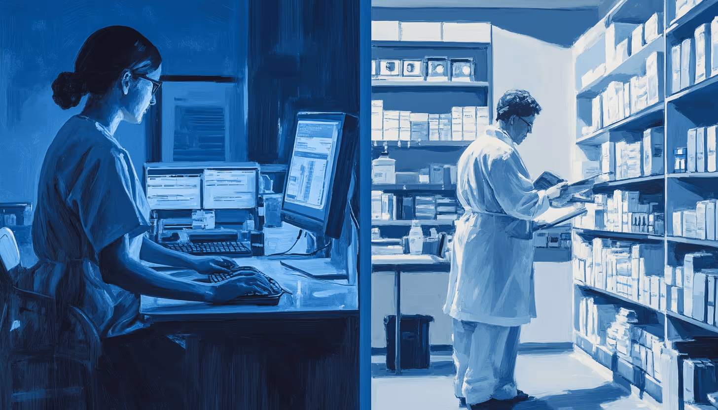 US Practice management software illustration