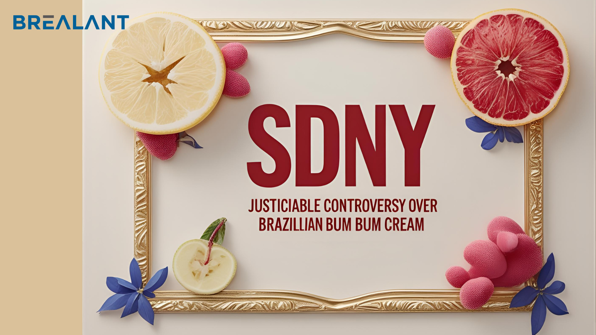 SDNY: Justiciable Controversy over Brazilian Bum Bum Cream