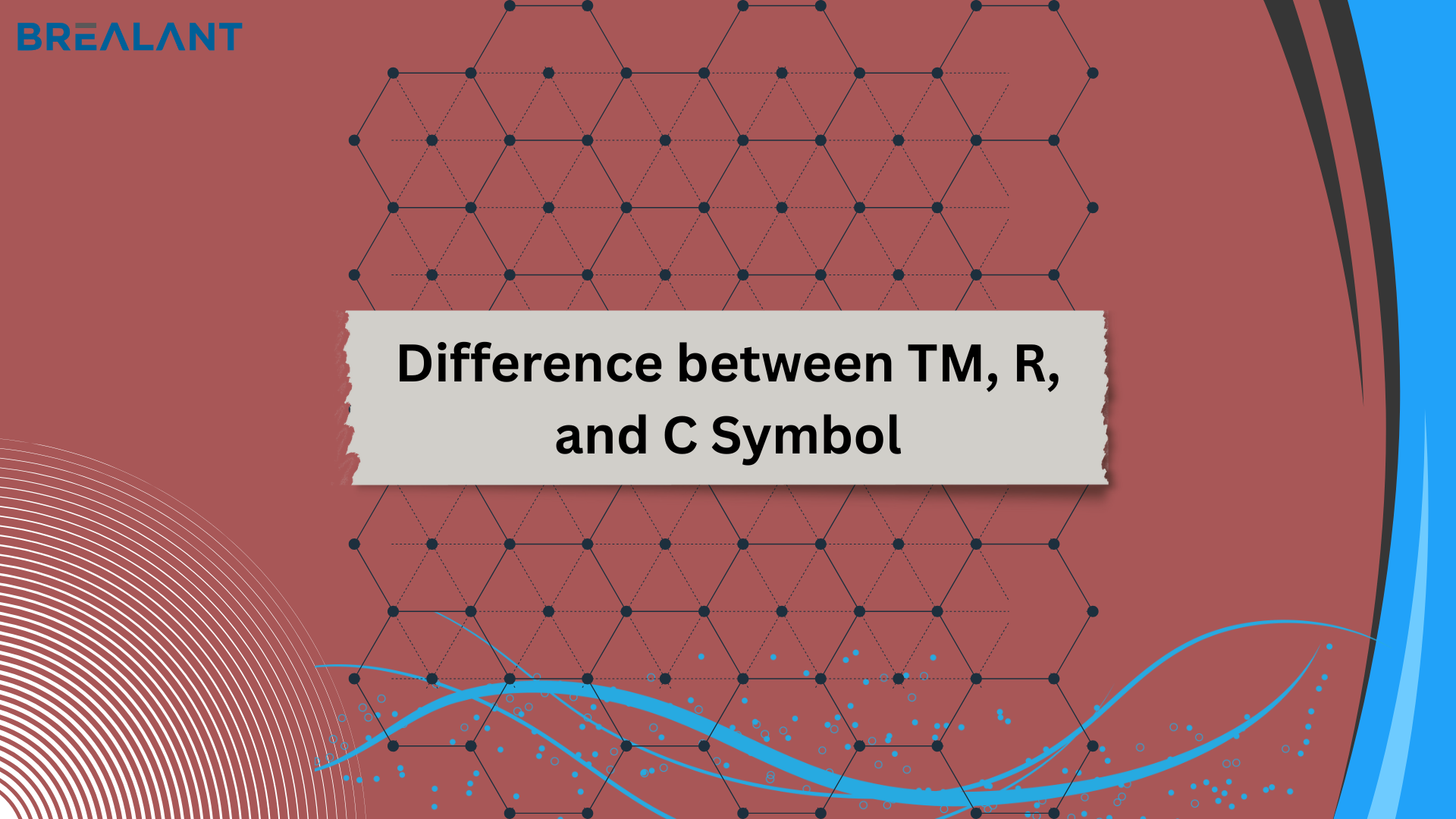 Difference between TM, R, and C Symbol