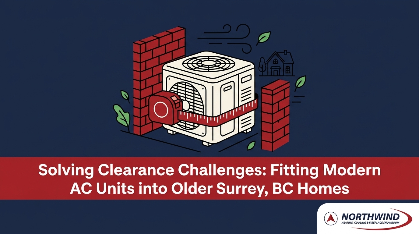 Fitting Modern AC Units into Older Surrey Homes with Limited Clearance