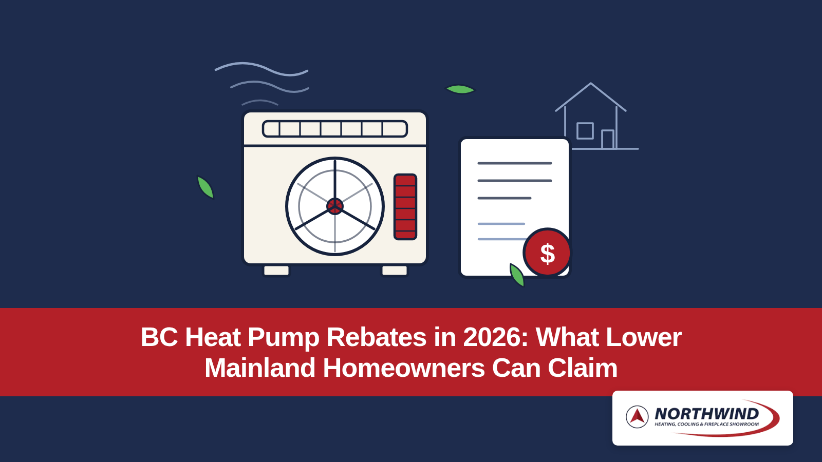 BC Heat Pump Rebates in 2026: What Lower Mainland Homeowners Can Actually Claim