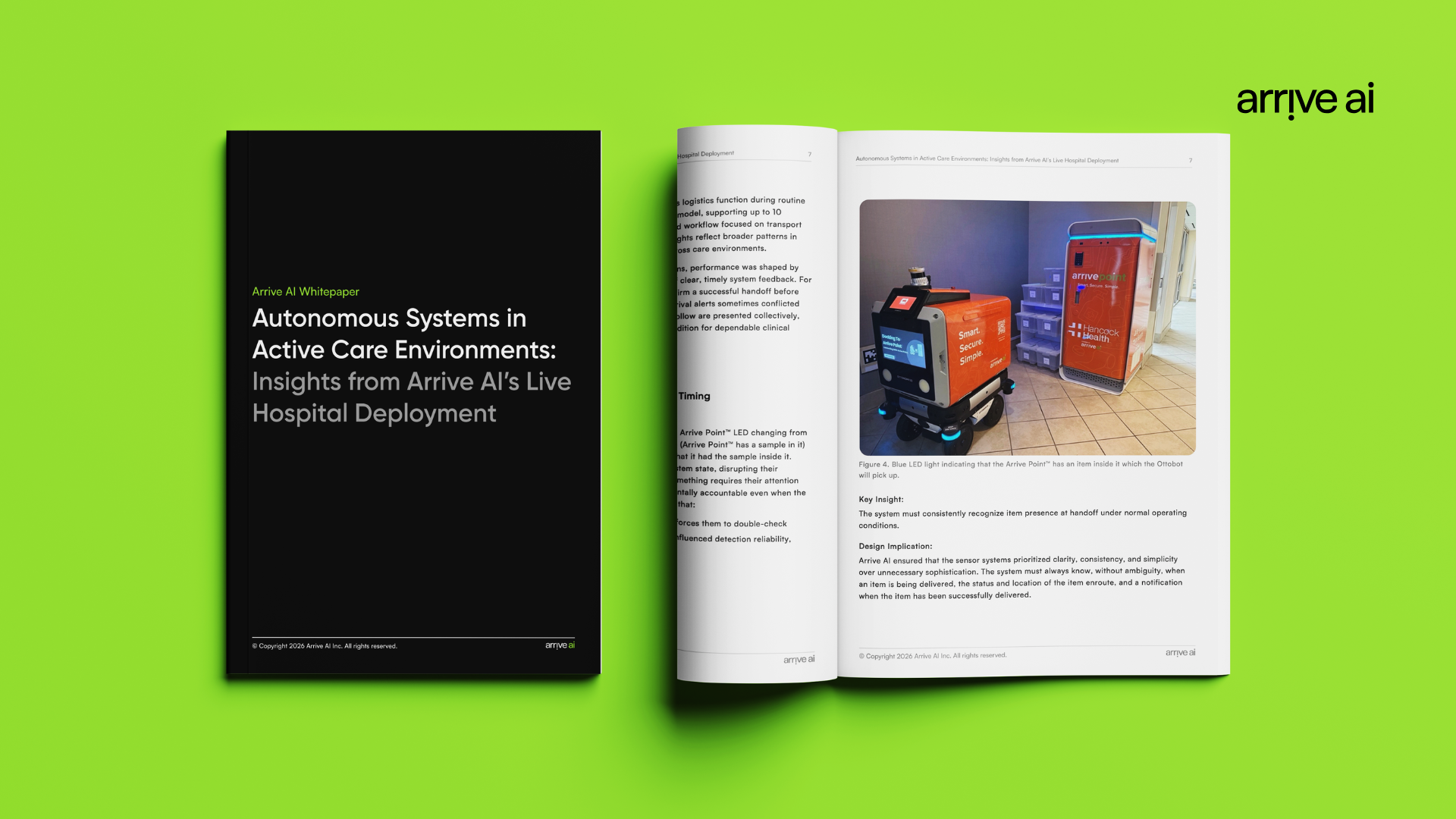 Arrive AI White Paper Highlights Key Findings of Live Hospital Deployment