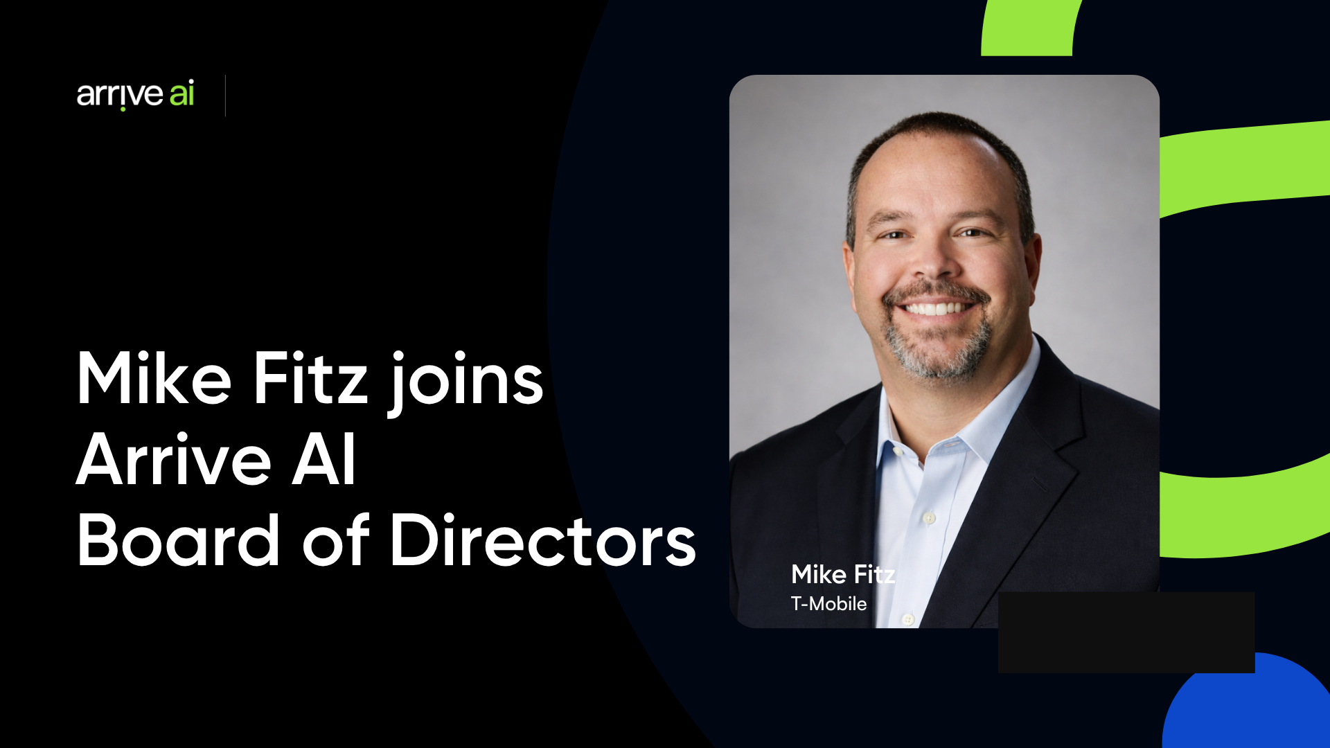Arrive AI Appoints T-Mobile Executive Michael Fitz to Board of Directors
