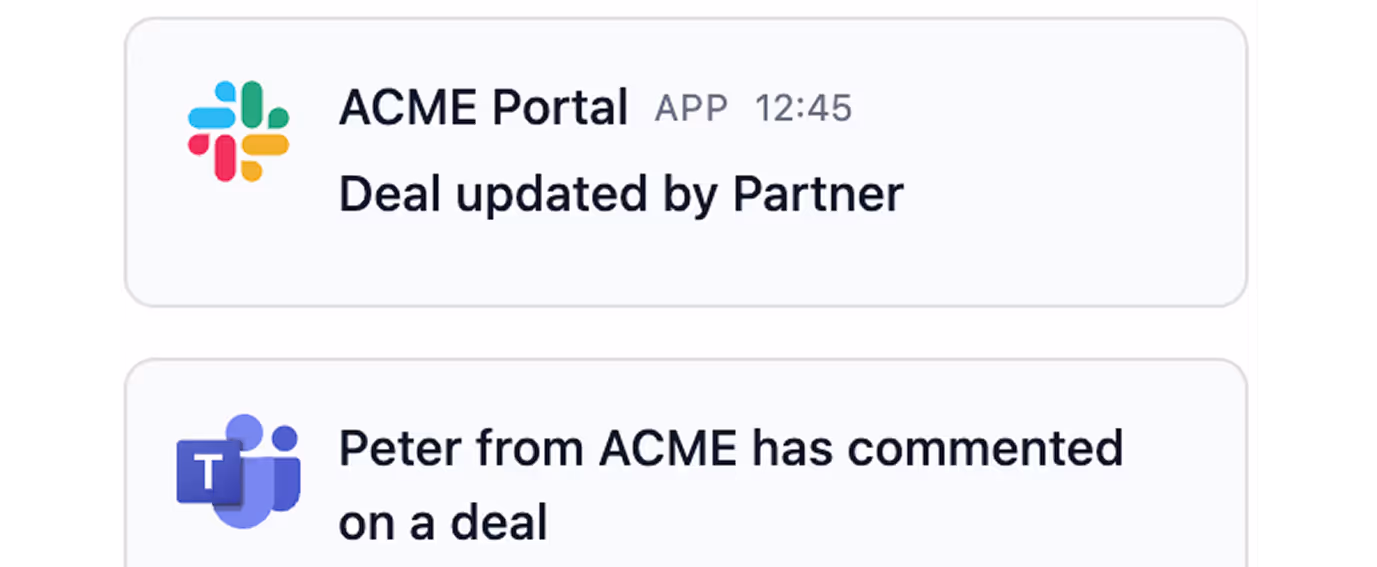 Get clean deal info from partners, route & approve on auto-pilot.