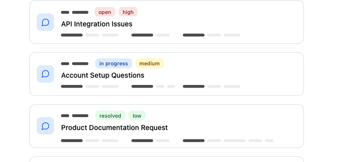 Manage support tickets partners log for them & their customer.