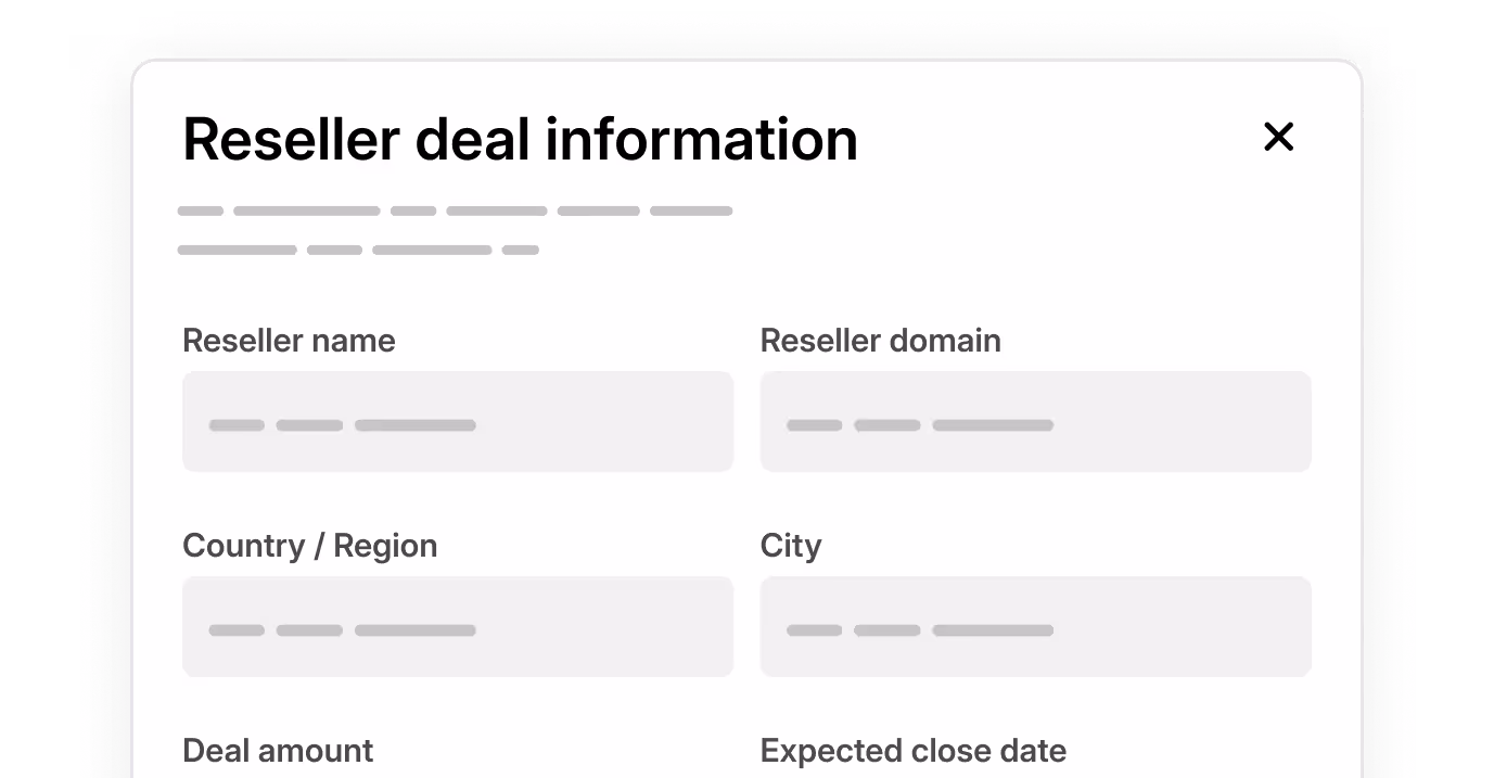 Track customer, partner, and distributor relationships over time.