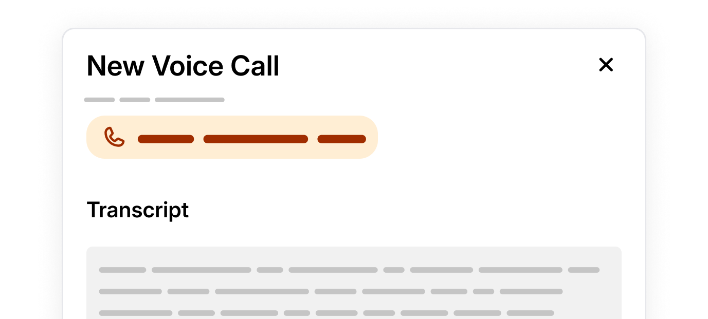 Transcribe and store calls in Salesforce, with follow-ups and tasks generated automatically.