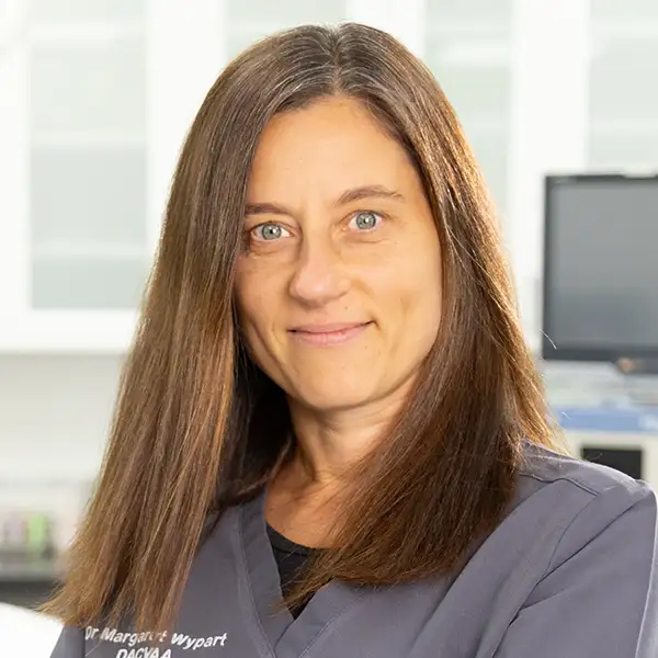 Dr. Margaret Wypart, DVM, DACVAA, veterinary anesthesiologist and medical director of SurgiPet