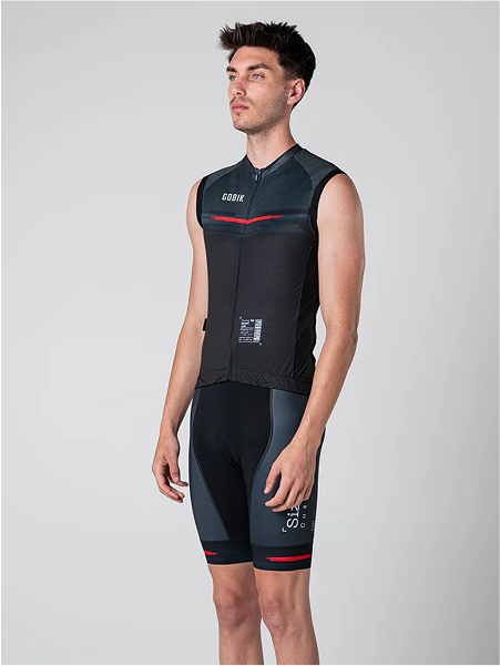 Radtrikot Ärmellos Herren von Gobik – ROCKET