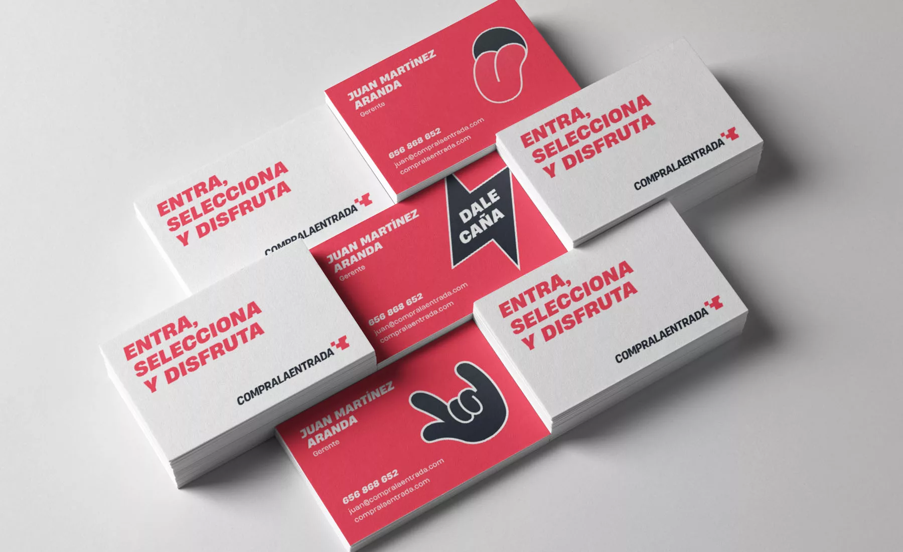 Tarjetas corporativas de Compralaentrada