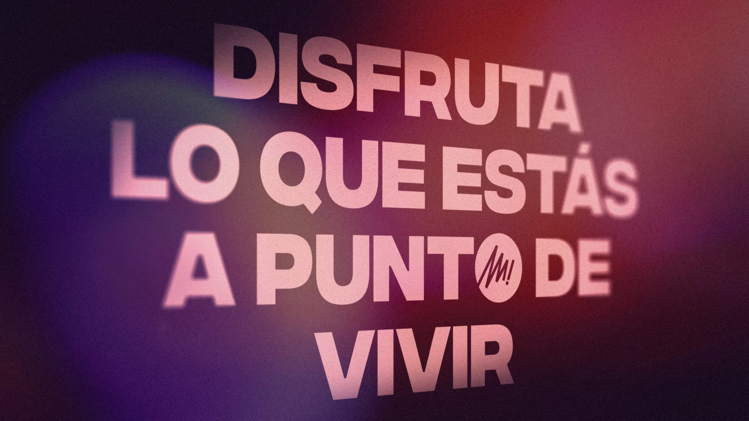 Frase entrada en Sala Mamba