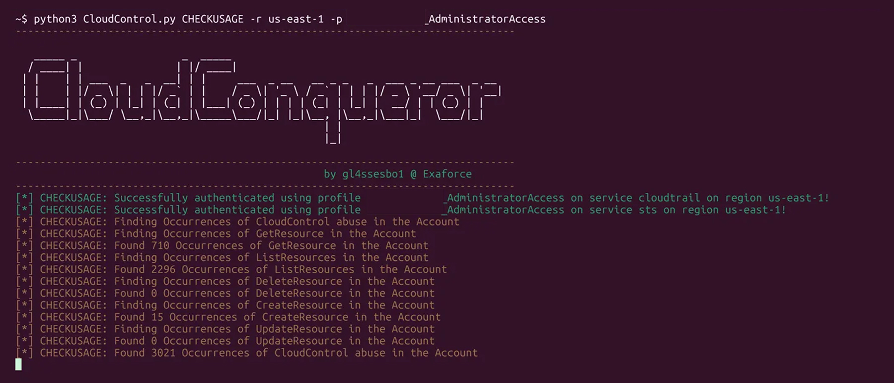 CloudConqueror detects thousands of CloudControl API abuses across account