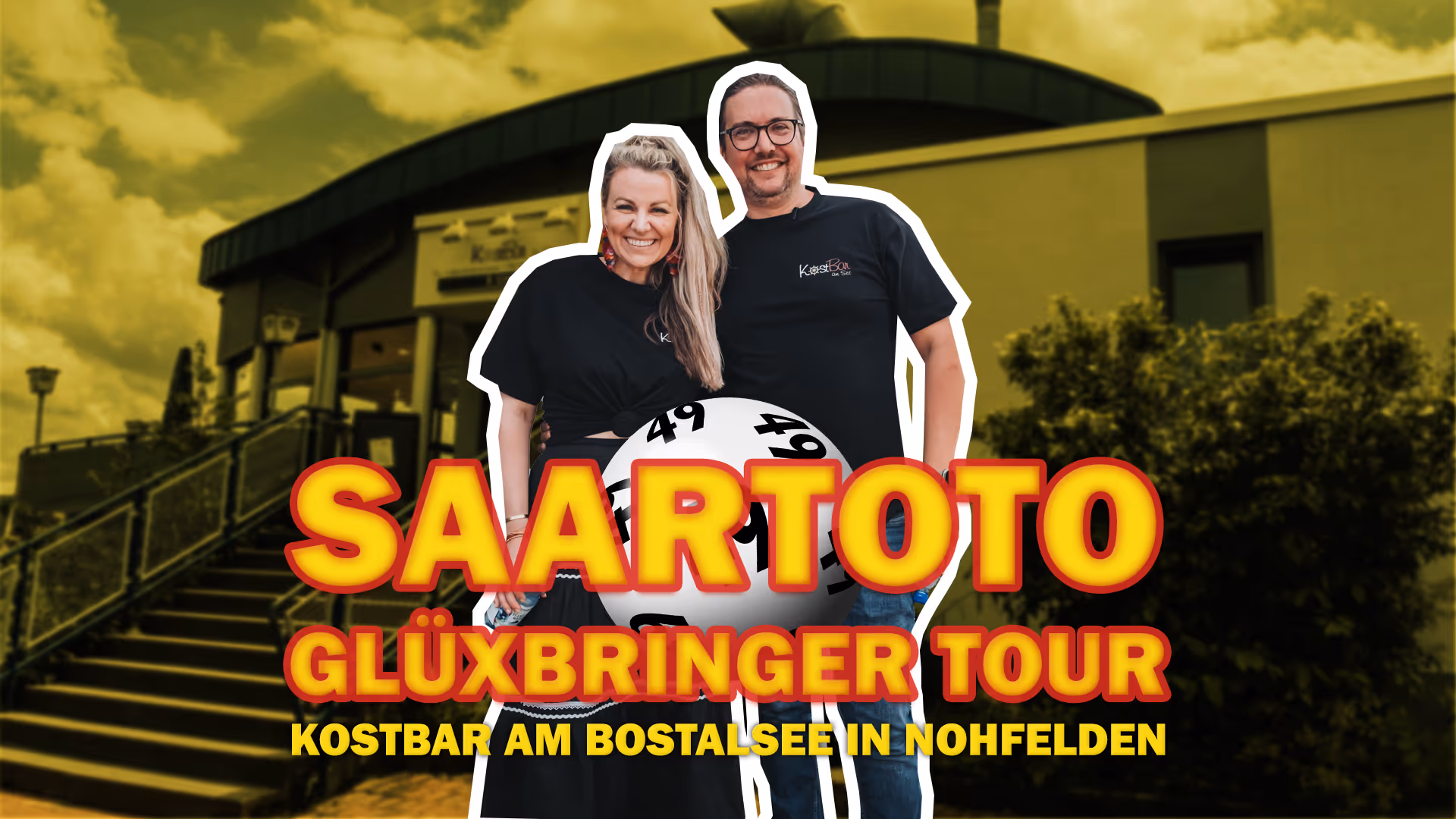 Glüxbringer Tour Saartoto Kostbar am Bostalsee in Nohfelden