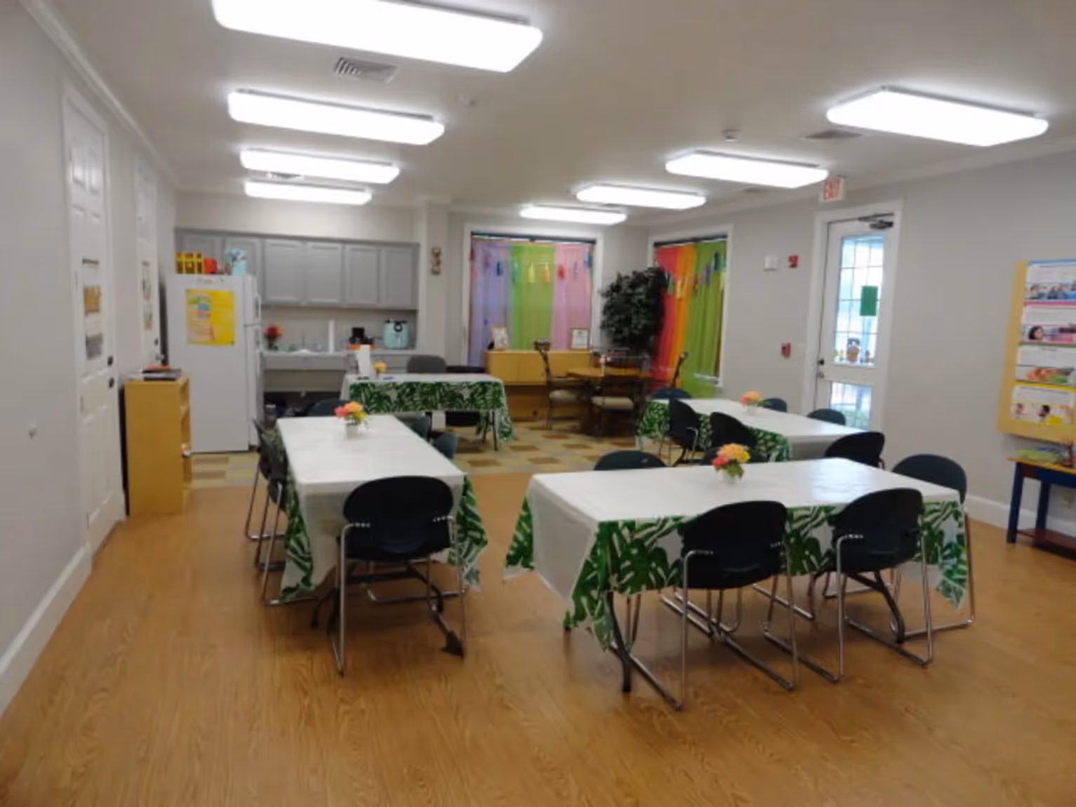 clubhouse seating area