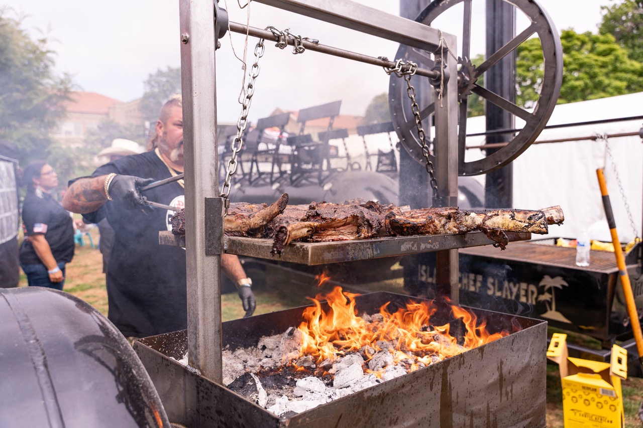 Backyard BBQ Dinner @ Library Park, 5pm-7:30pm