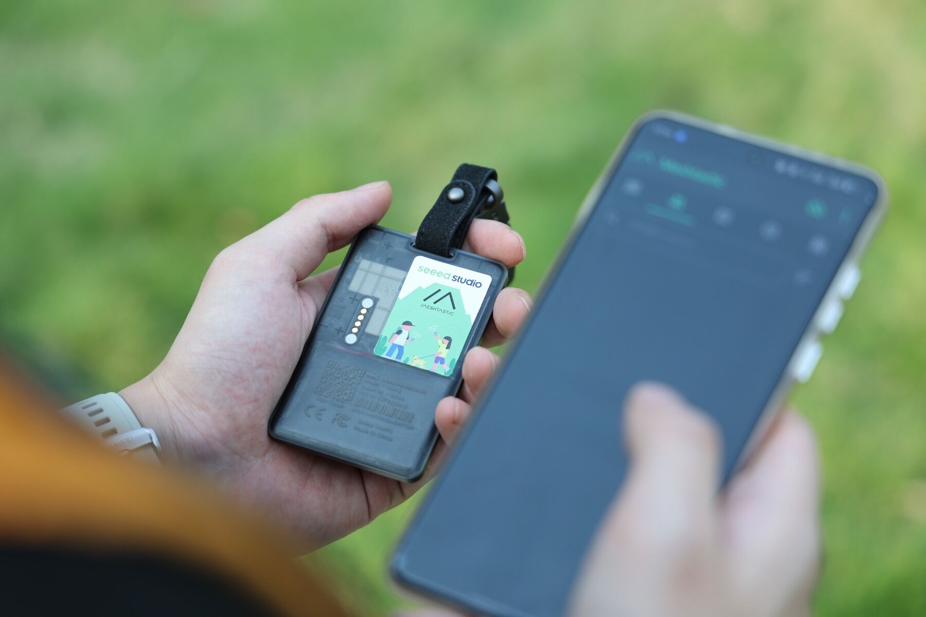 Sensecap T1000 card App