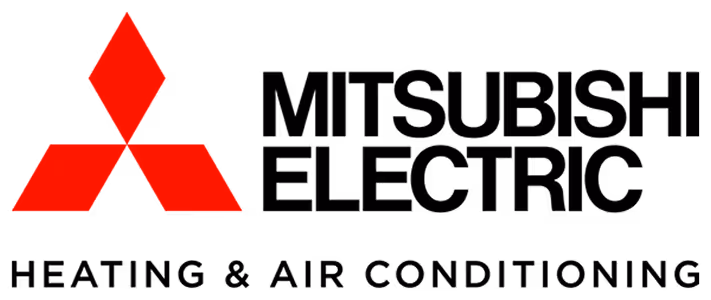 Mitsubishi Electric logo for heating and air conditioning division